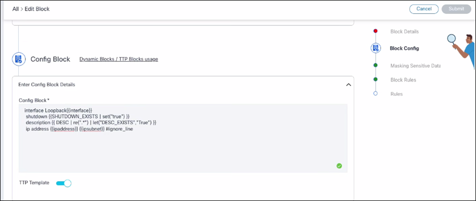 Block Config