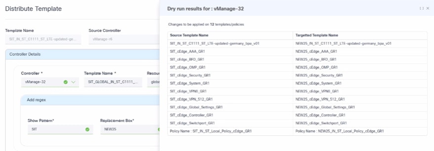 Dry Run Results