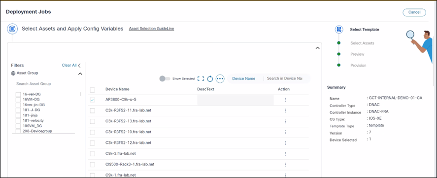 Assets and Config Variables