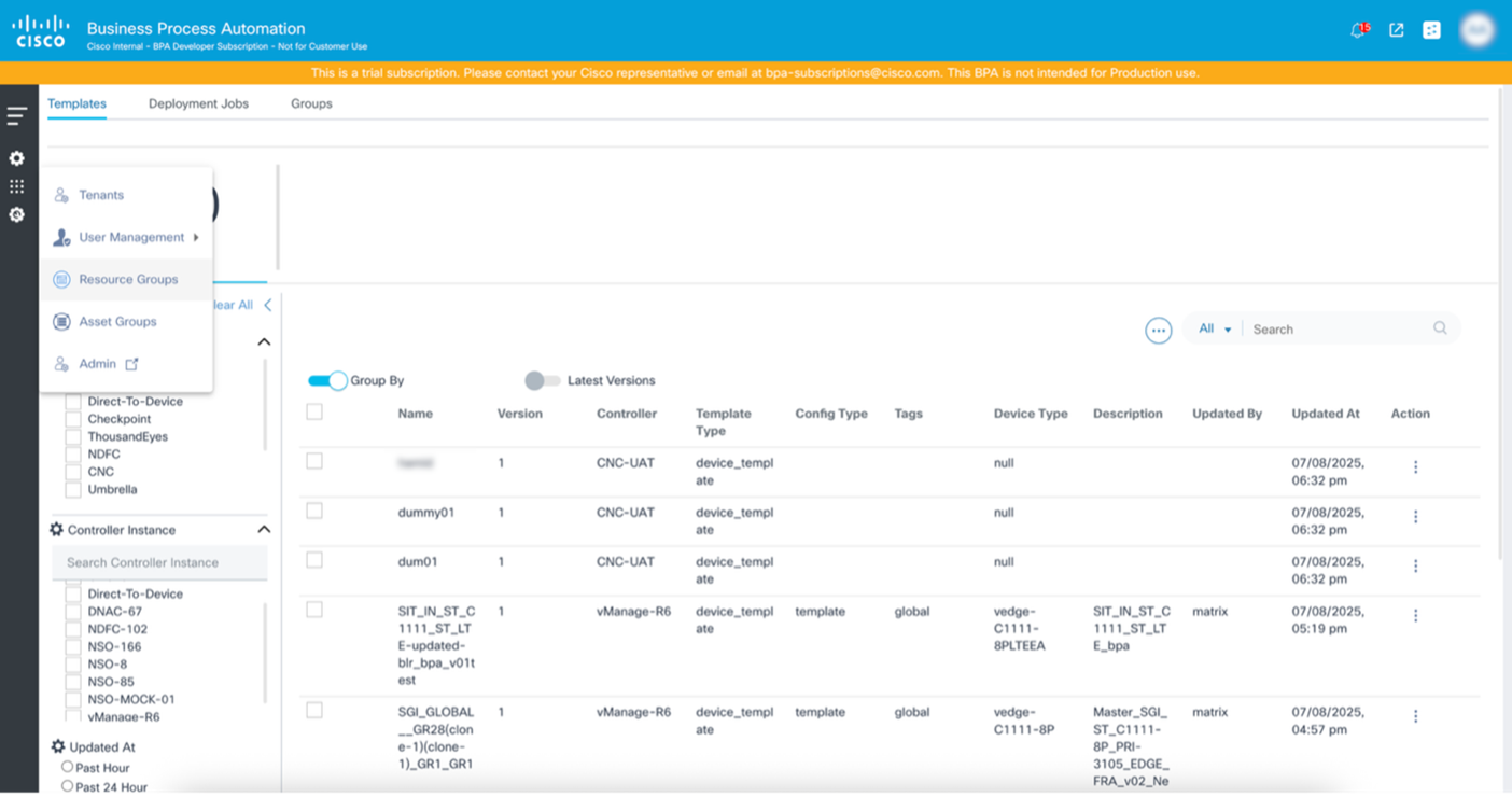 Resource Groups