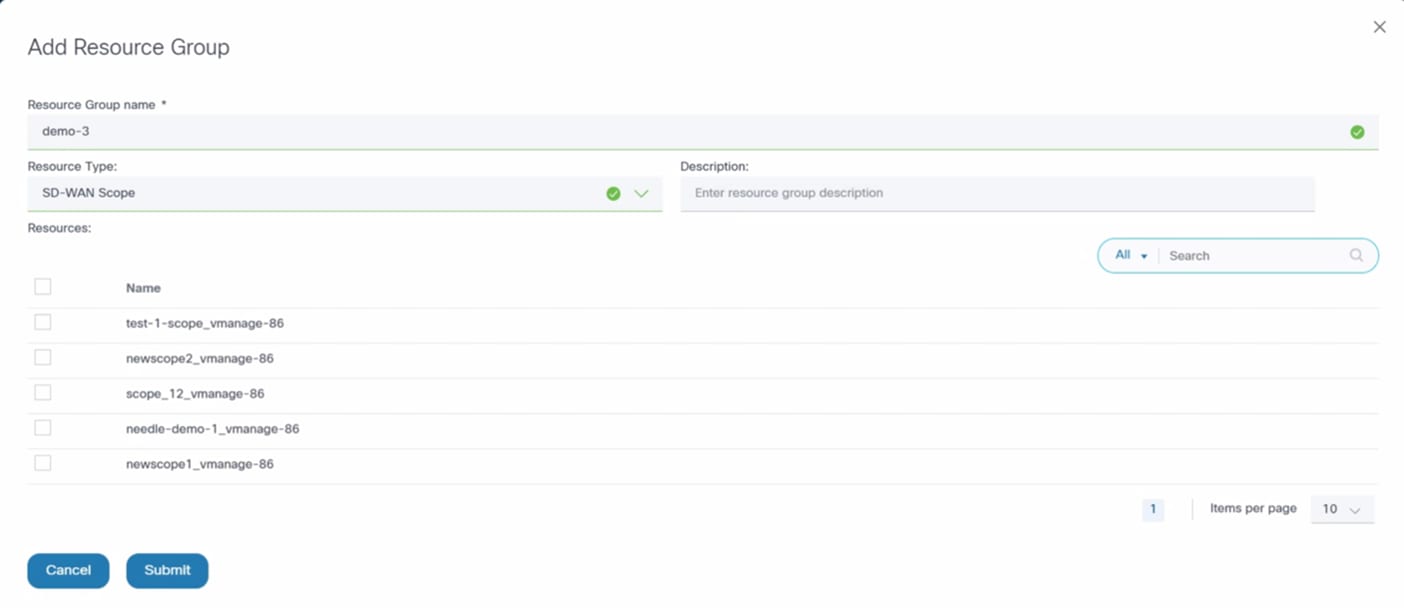 Instance View Toggle