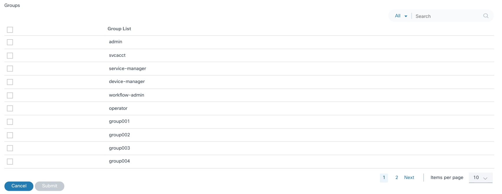 Groups