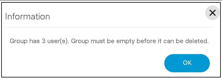 Information Box: Delete Confirmation