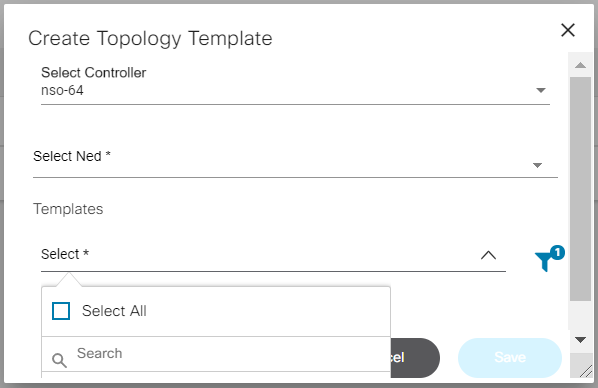 Create Topology Template