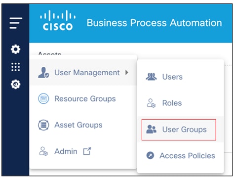 User Management - User Groups