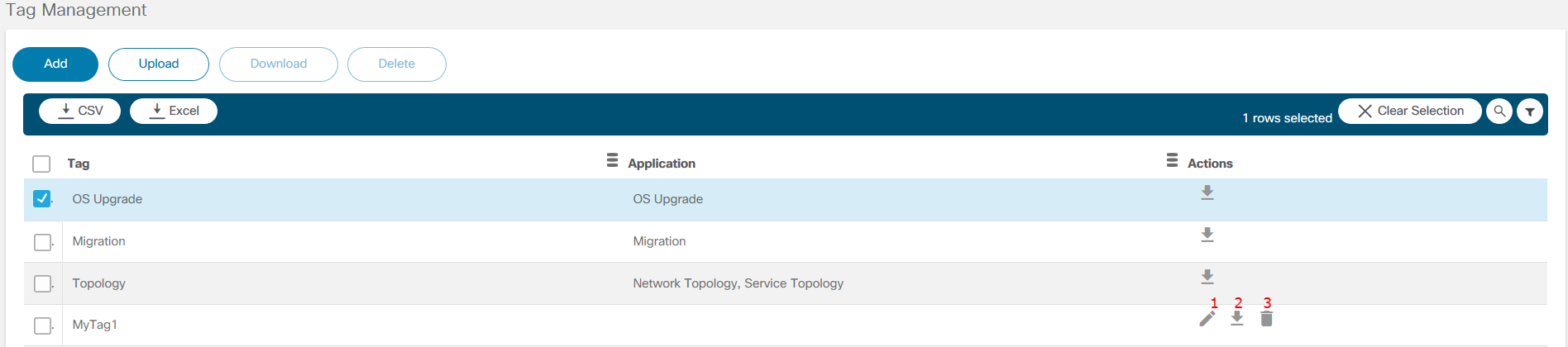 Tag Management: Add
