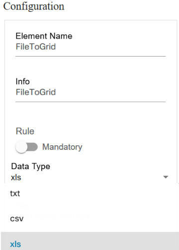 Select Data Type