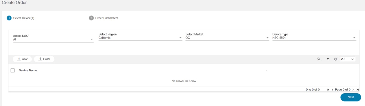 Create Order