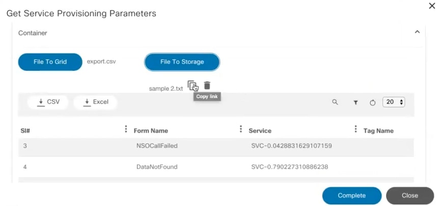 File Storage and File to Grid