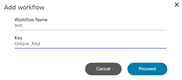 Add Workflow