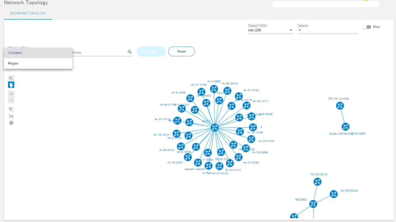 Network Topology Page
