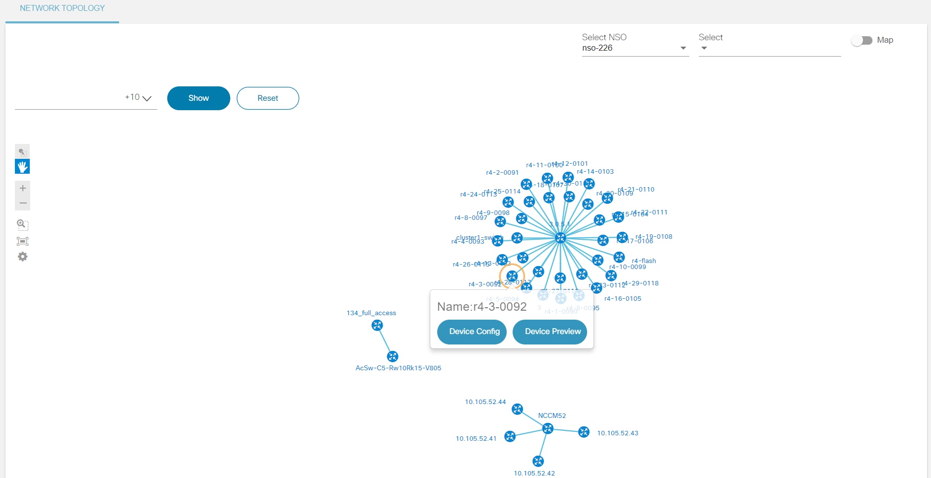 Device Config/Device Preview Pop-Up
