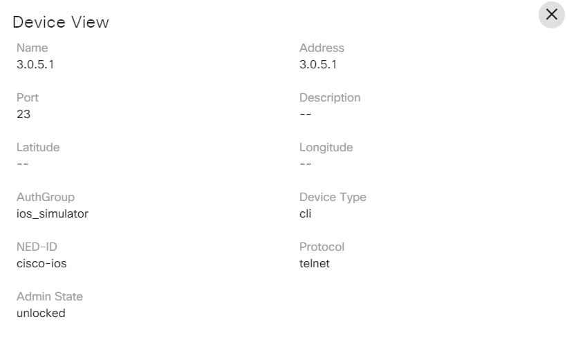 Device View