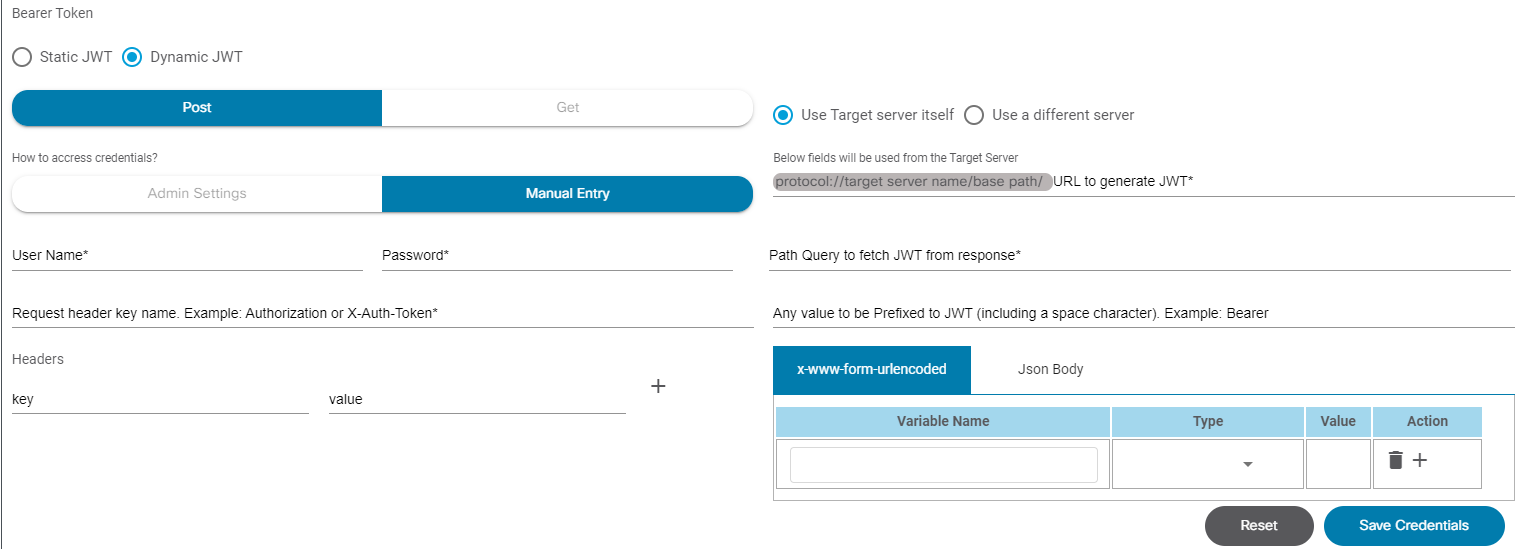 Dynamic JWT