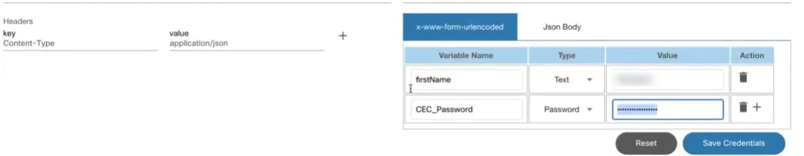 JSON Body