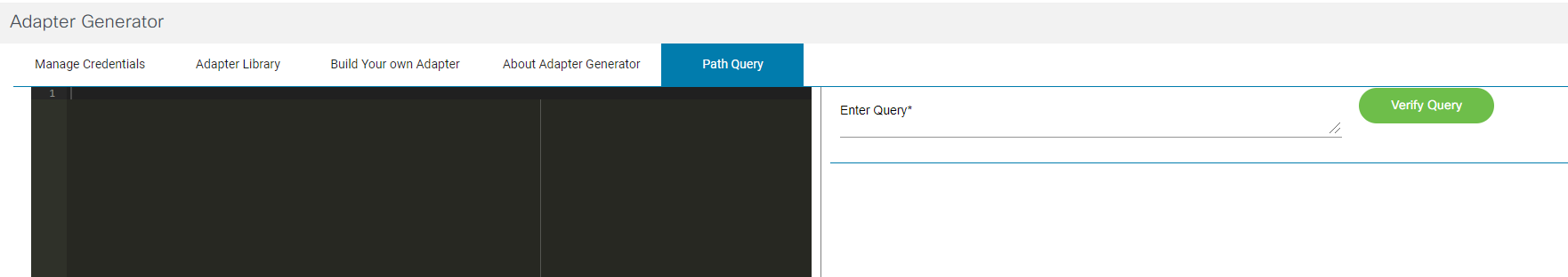 Enter Query