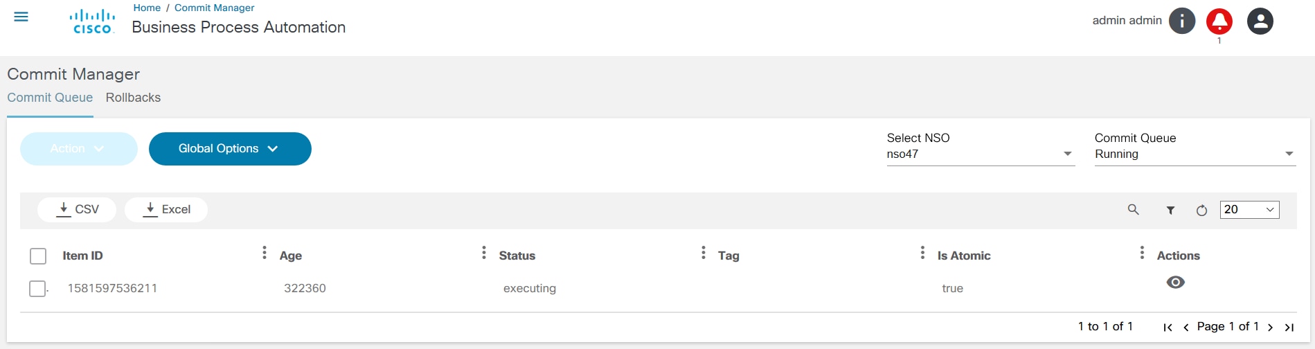 Commit Manager