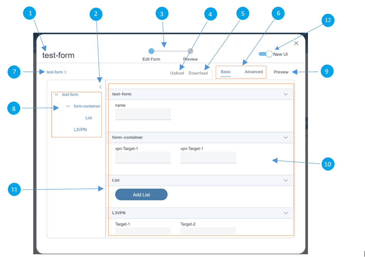 New Runtime Form Design