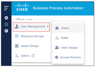 User Management - Users