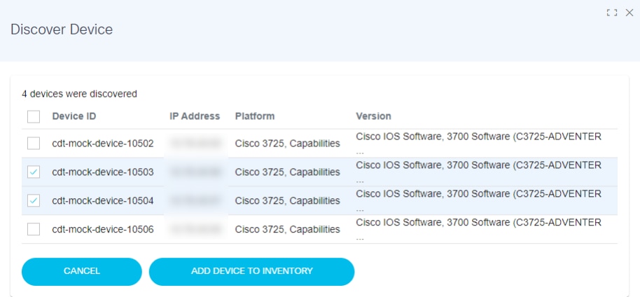Add Device Inventory