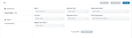 Create Upgrade Job