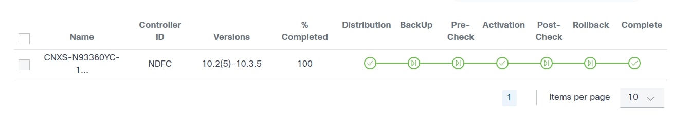 Sort - Single Step Upgrade