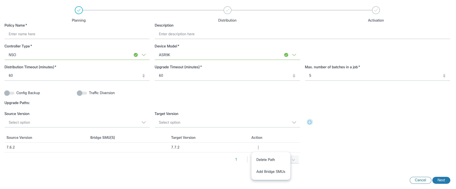 Upgrade Path Options