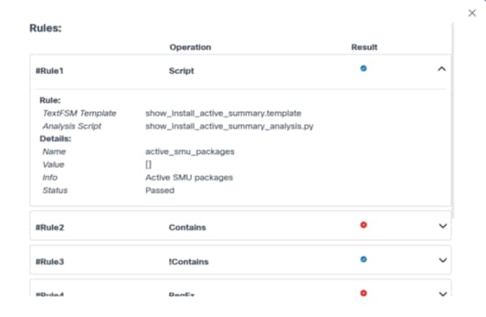 View Results with Additional Criteria - View Command Output2