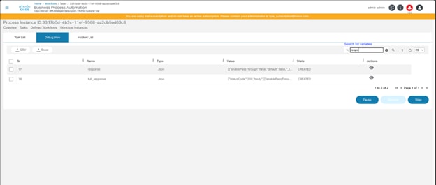 Process Instance