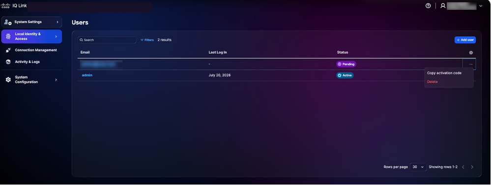 Copy Activation Code