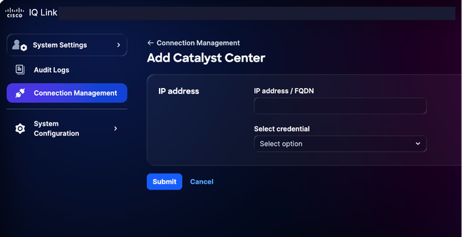 Add Catalyst Center