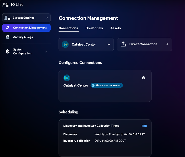 Catalyst Center Added Successfully