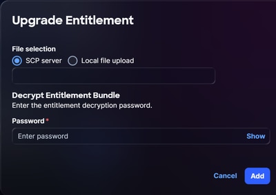 Upgrade Entitlement