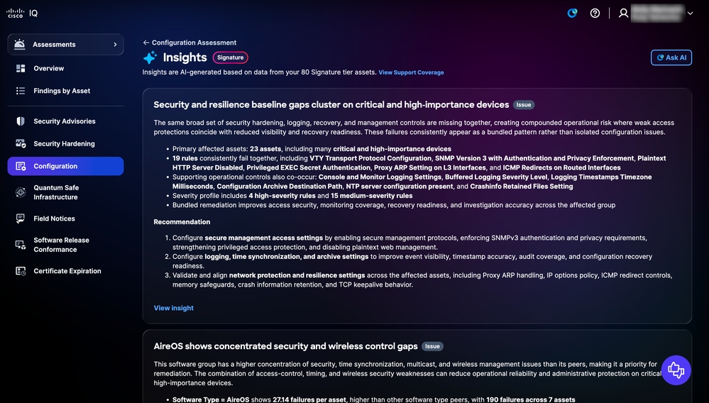 Insights Page