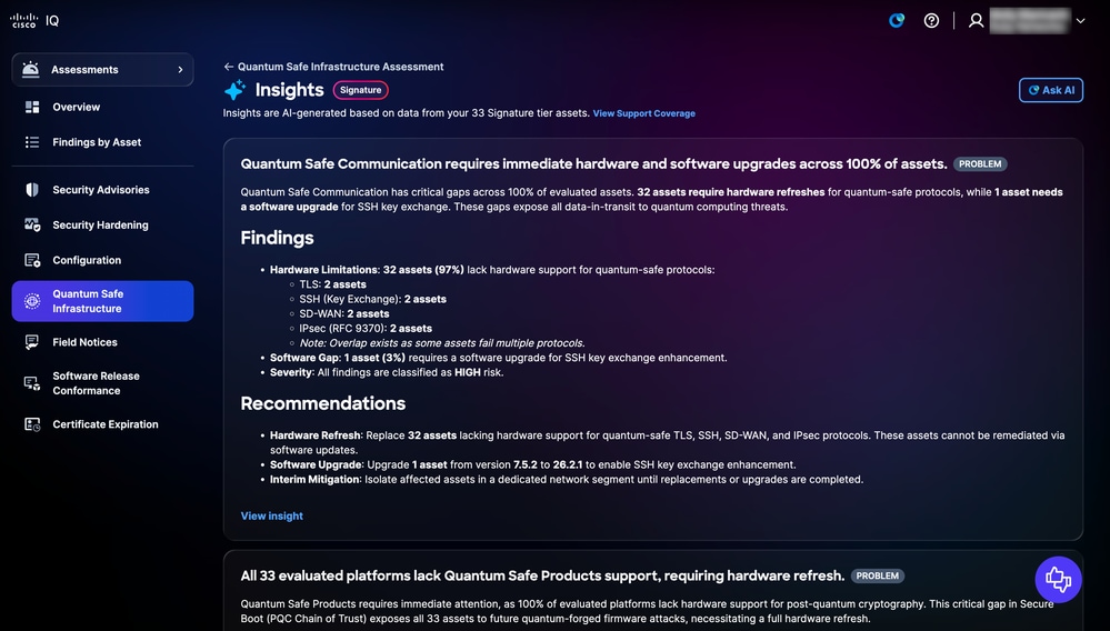 Insights details