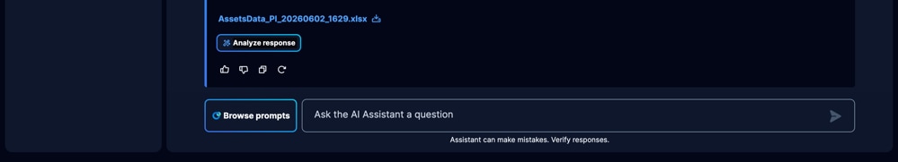 Analyze Response