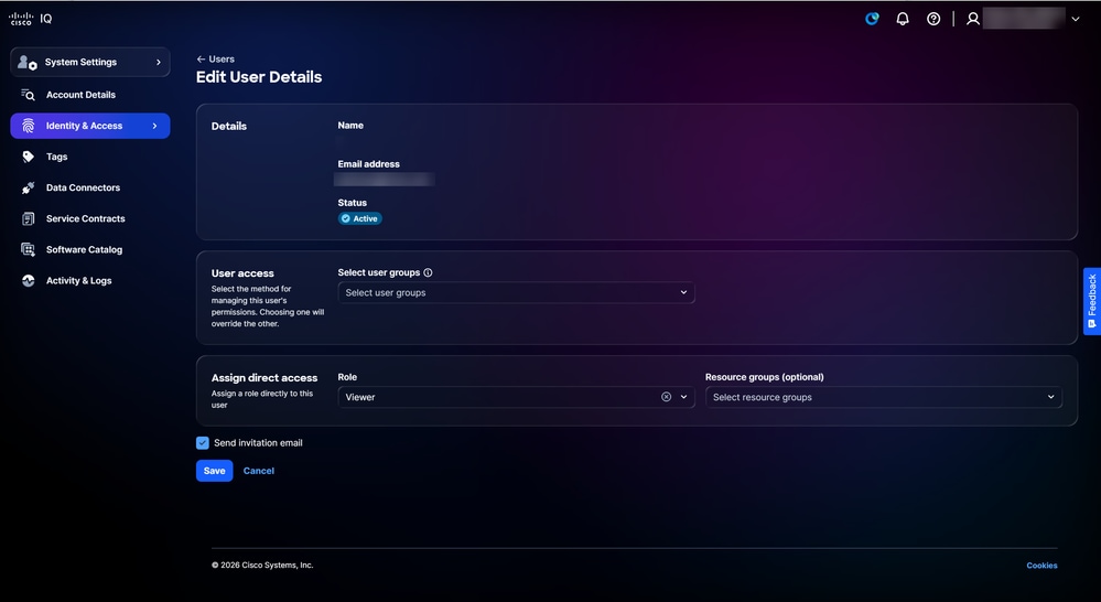 Edit User Details