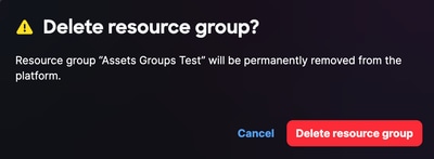 Delete Resource Group