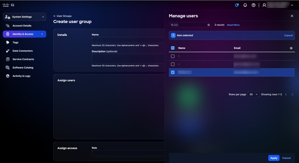 Manage Users