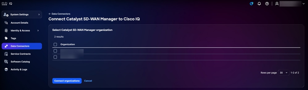 Connect Catalyst SD-WAN Manager