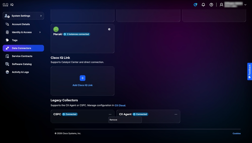 Unlink Legacy Collector