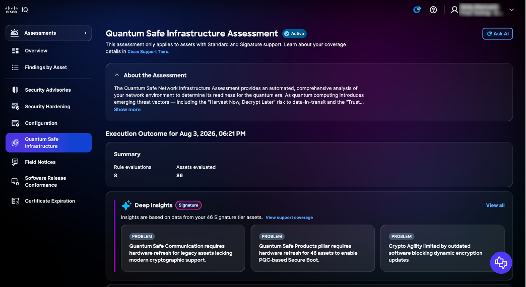 Quantum Safe Infrastructure Deep Insights