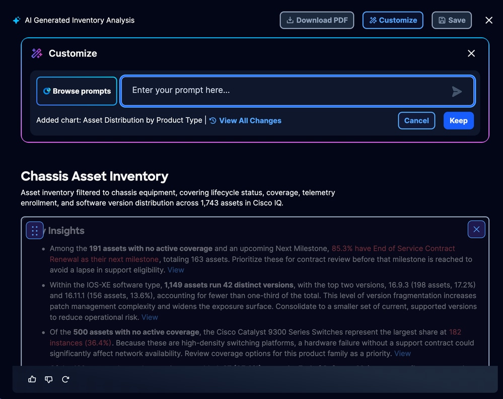 Report Customization