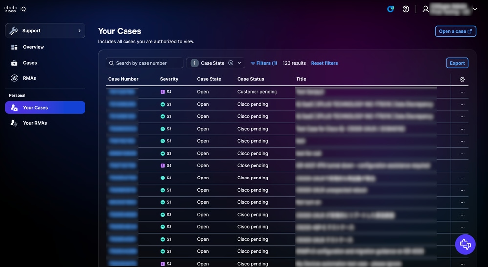 Your Cases