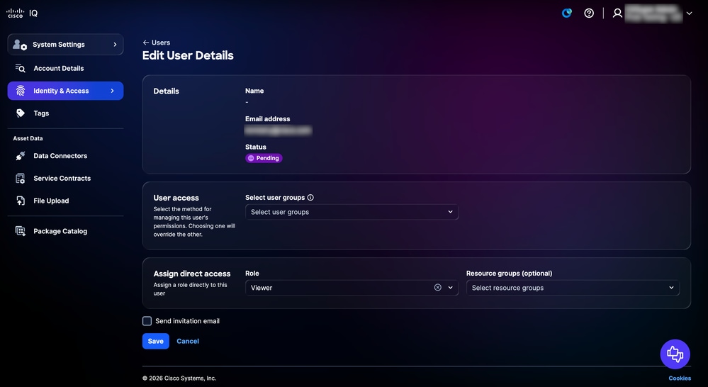 Edit User Details