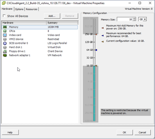 VM Properties