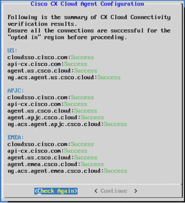Configuration Continues