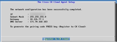 Register to CX Cloud