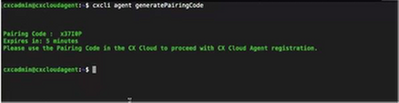 Generate Pairing Code CLI