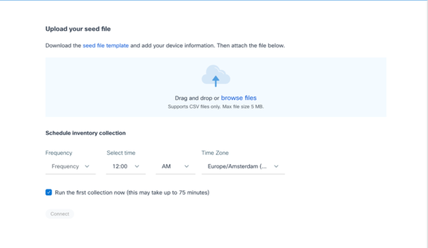 Upload Your Seed File